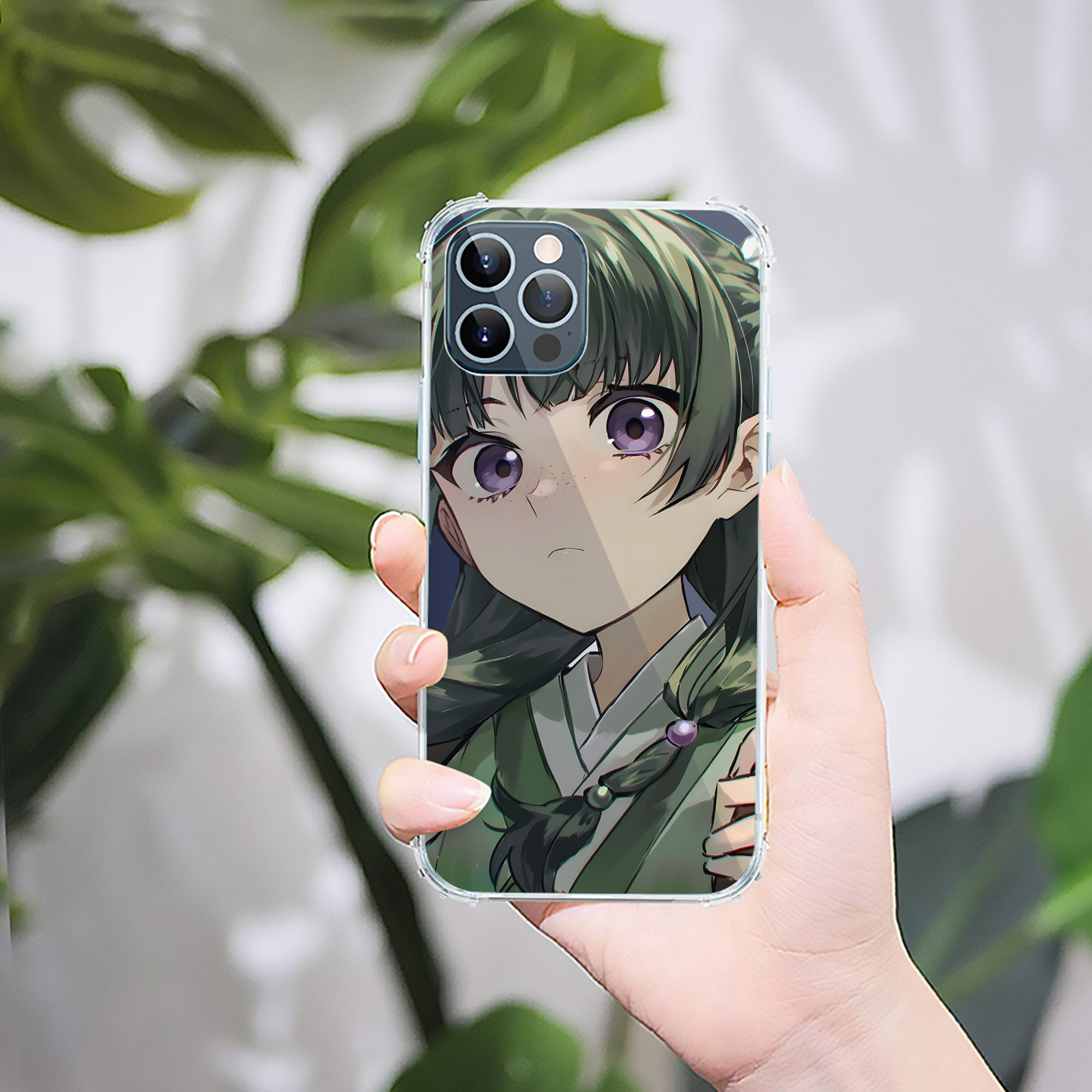 （画像用） 薬屋のひとりごと The Apothecary Diaries 【iPhone 12シリーズ対応】透明スマホケース（クリアソフトケース）